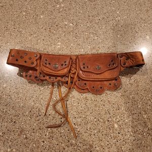 Genuine Leather Festival Utility Belt - Naytures Empire